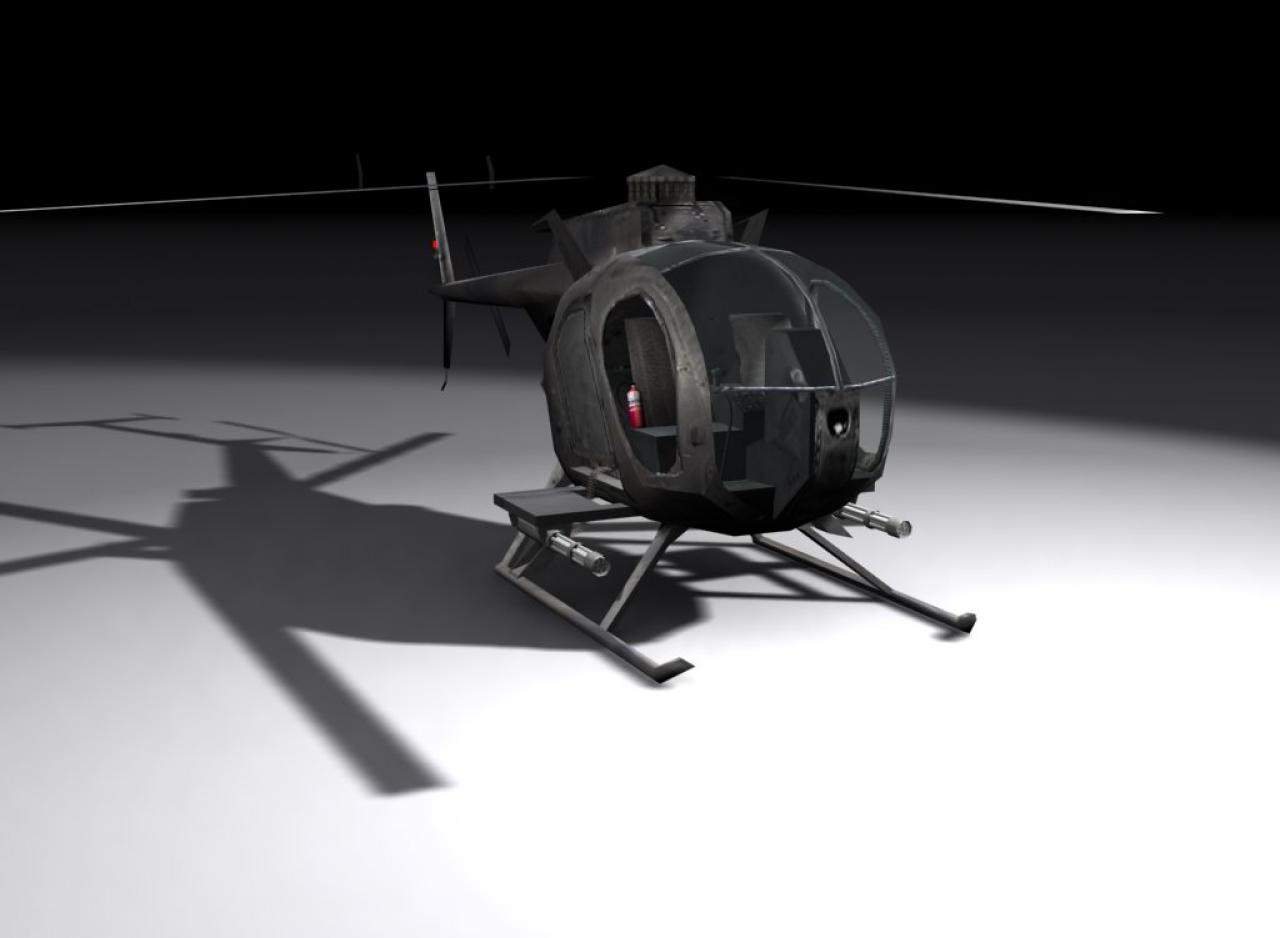 [28/06/2004] AH-6 Little Bird (Joint Ops): Ein wendiger Helikopter zur Unterstützung von Bodentruppen aus der Luft. Durchschnittliche Feuerkraft, dafür aber hohe Beweglichkeit.